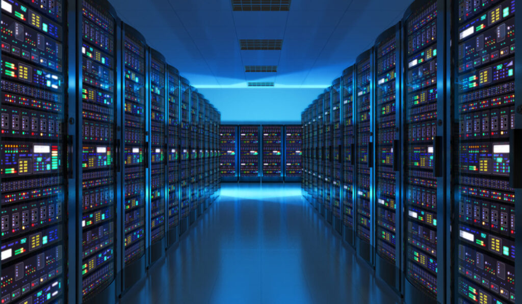 Image de couloir de datacenter
hébergement web netheberg